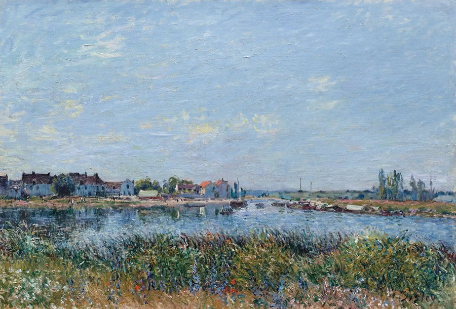 Saint-Mammès le matin - Alfred Sisley