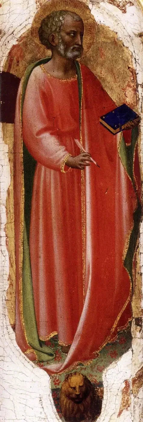 Saint Marc - Fra Angelico image 1 copie peinte à la main à l’huile