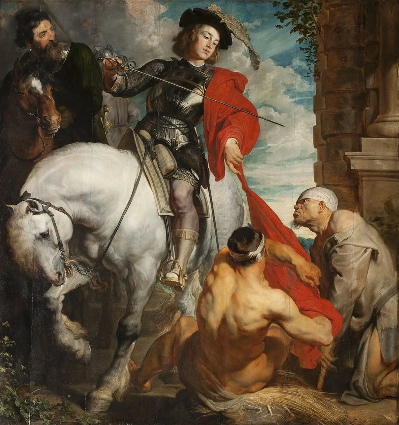 Saint Martin et le Mendiant - Antoine van Dyck