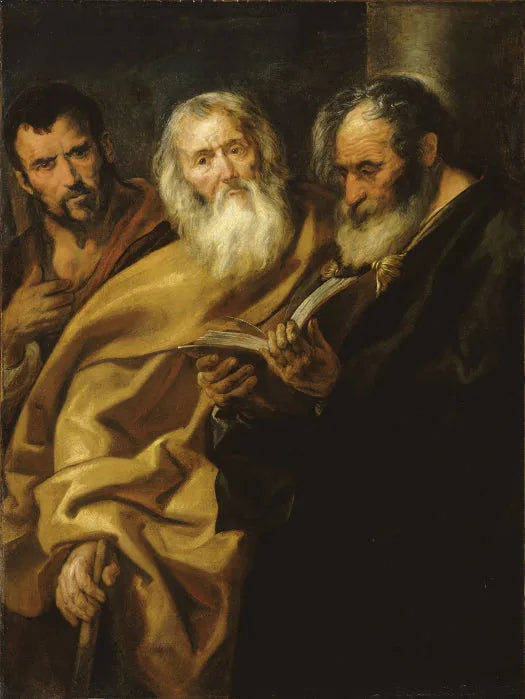 Saint Mathieu et deux apôtres - Jacob Jordaens