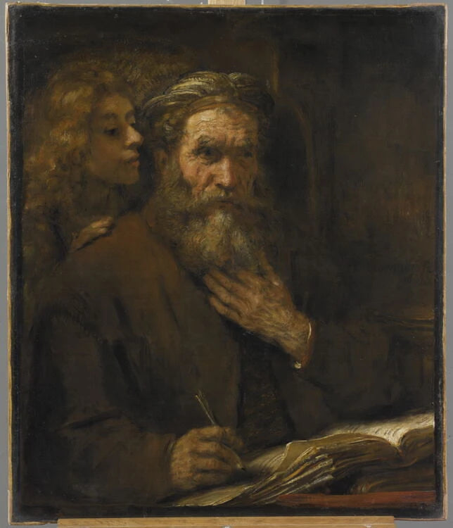 Saint Matthieu et l'Ange - Rembrandt