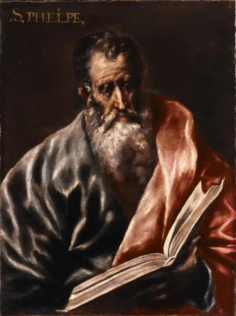 Saint Matthieu (Oviedo) - El Greco image 1 reproduction de peinture à l’huile