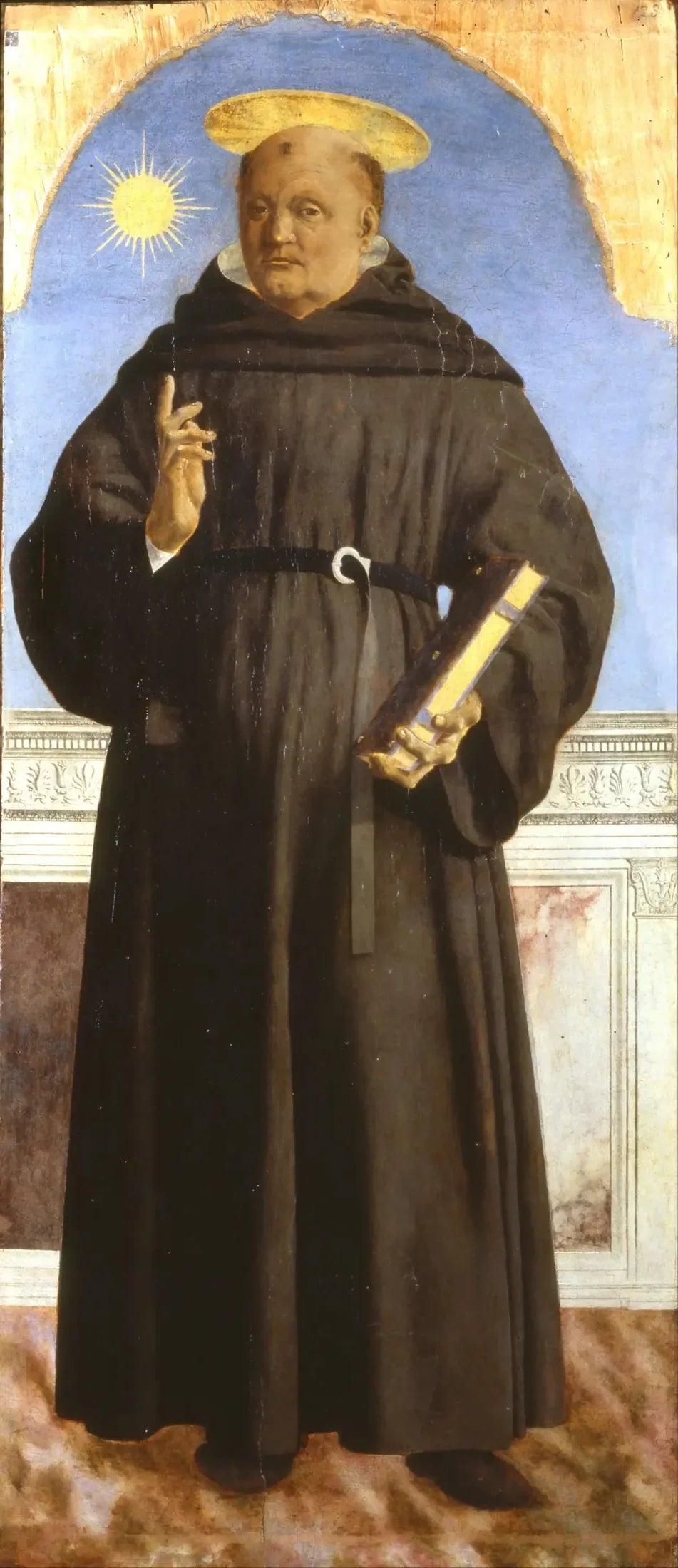 Saint Nicolas de Tolentino - Piero della Francesca image 1 reproduction réalisée par Alpha Reproduction
