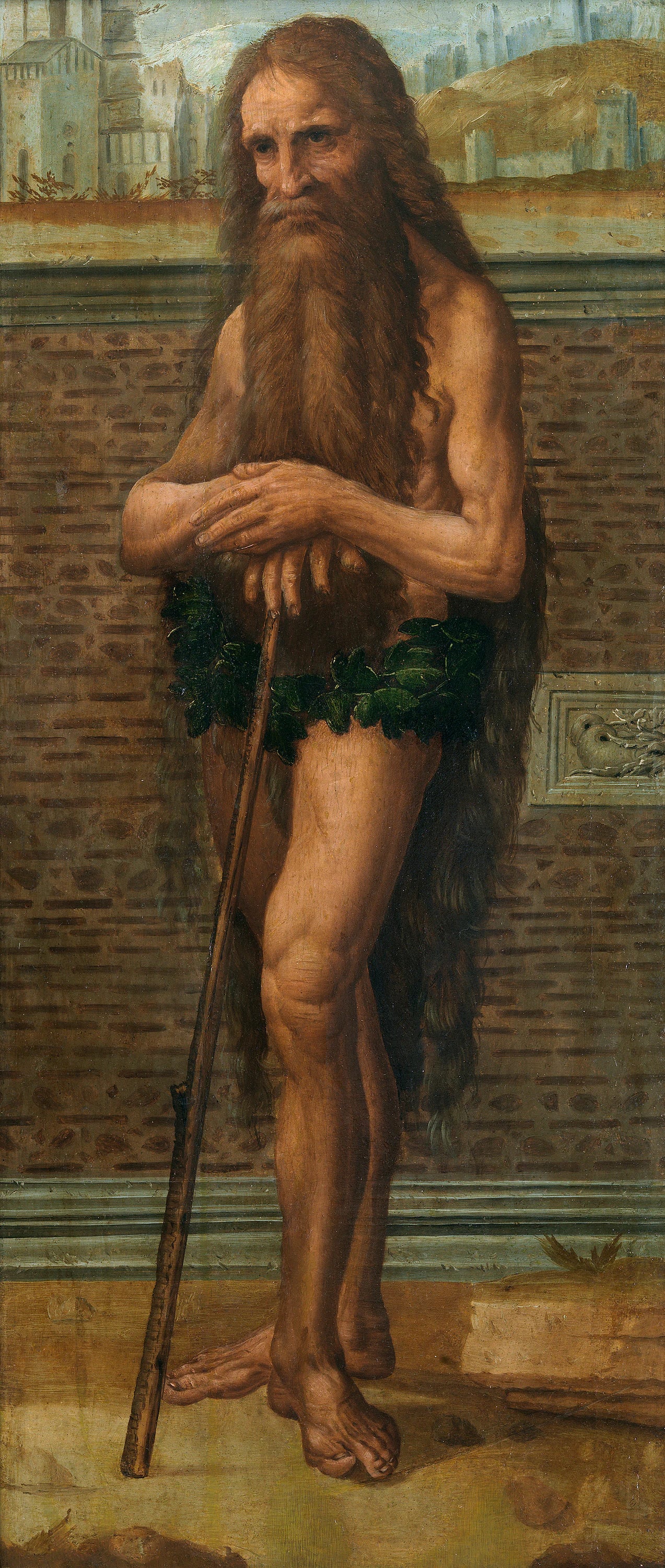 Saint Onuphrius - Fernando Yáñez de la Almedina