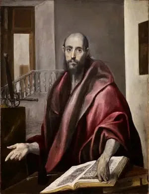 Saint Paul - El Greco image 1 copie de tableau peinte à la main