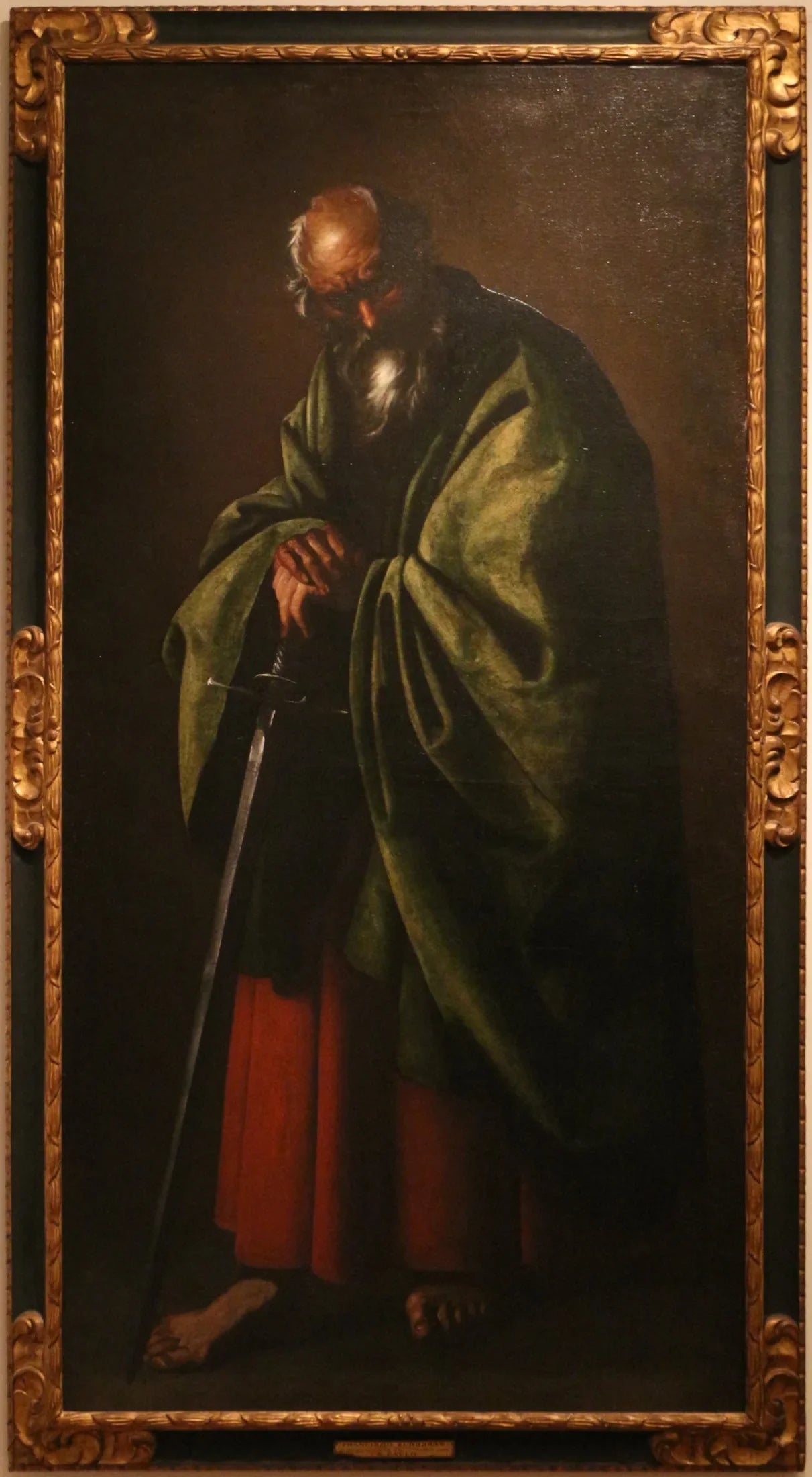 Saint Paul - Francisco de Zurbarán image 1 reproduction d’œuvre d’art à l’huile