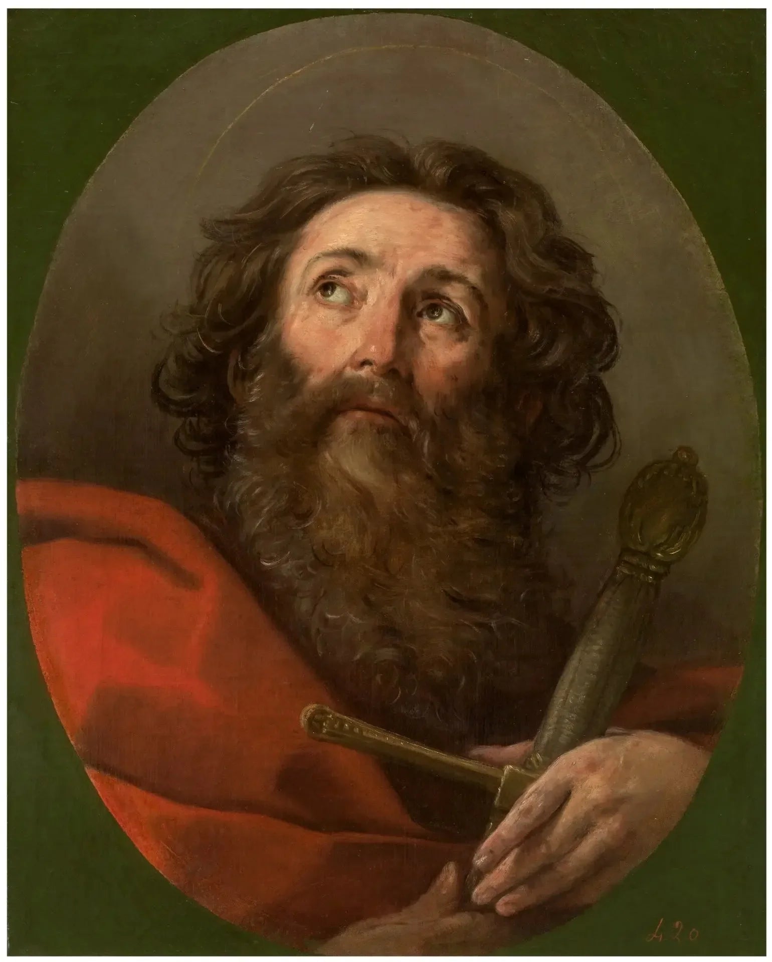 Saint Paul - Guido Reni image 1 reproduction réalisée par Alpha Reproduction