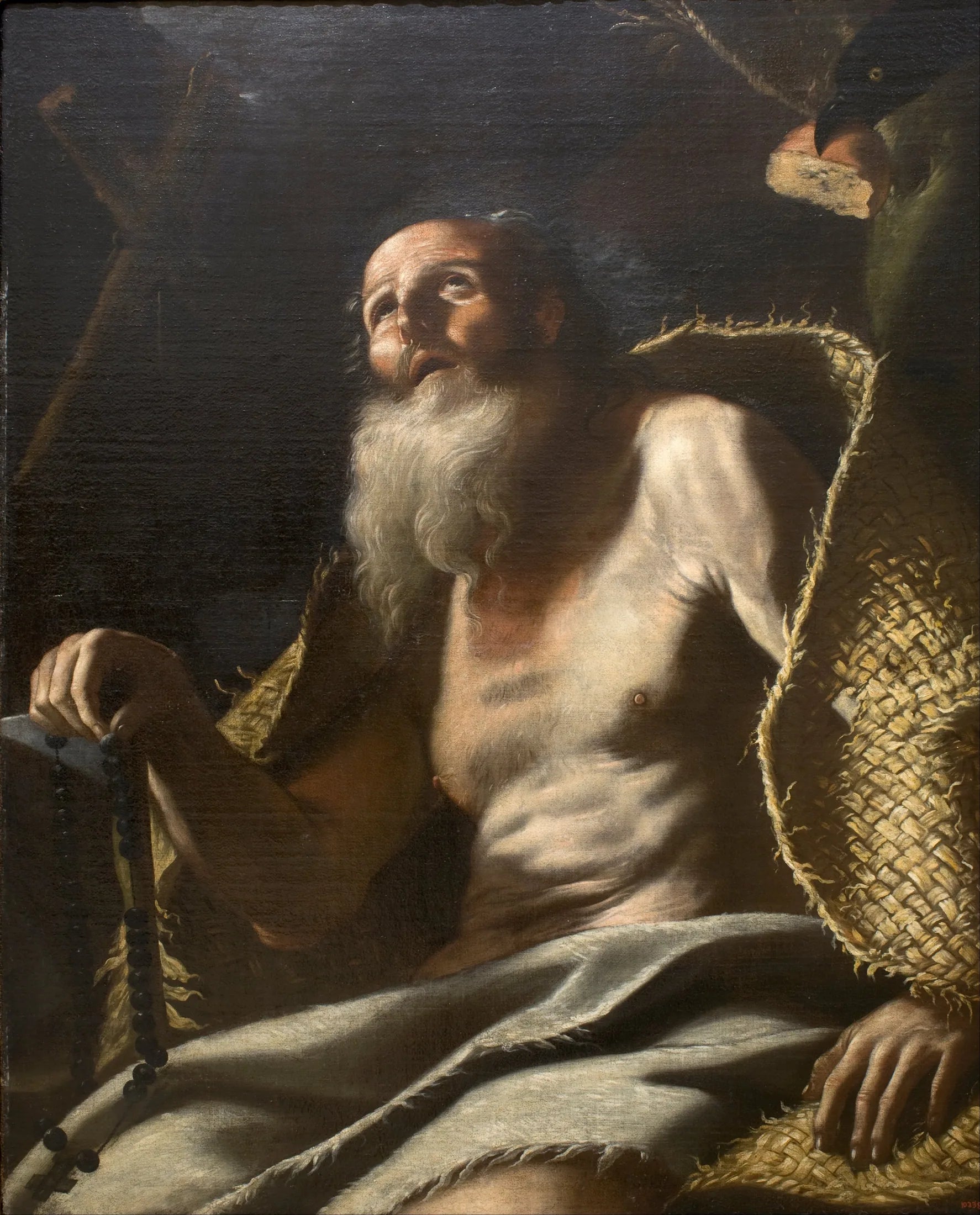 Saint Paul l'Ermite - Mattia Preti image 1 reproduction artisanale de tableau