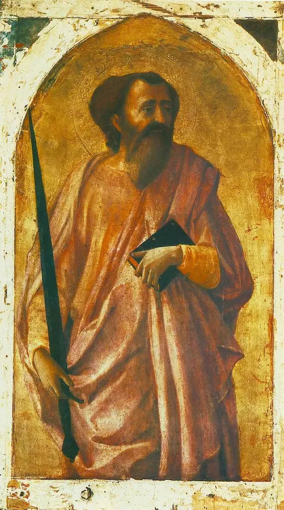 Saint Paul - Masaccio image 1 reproduction de peinture à l’huile