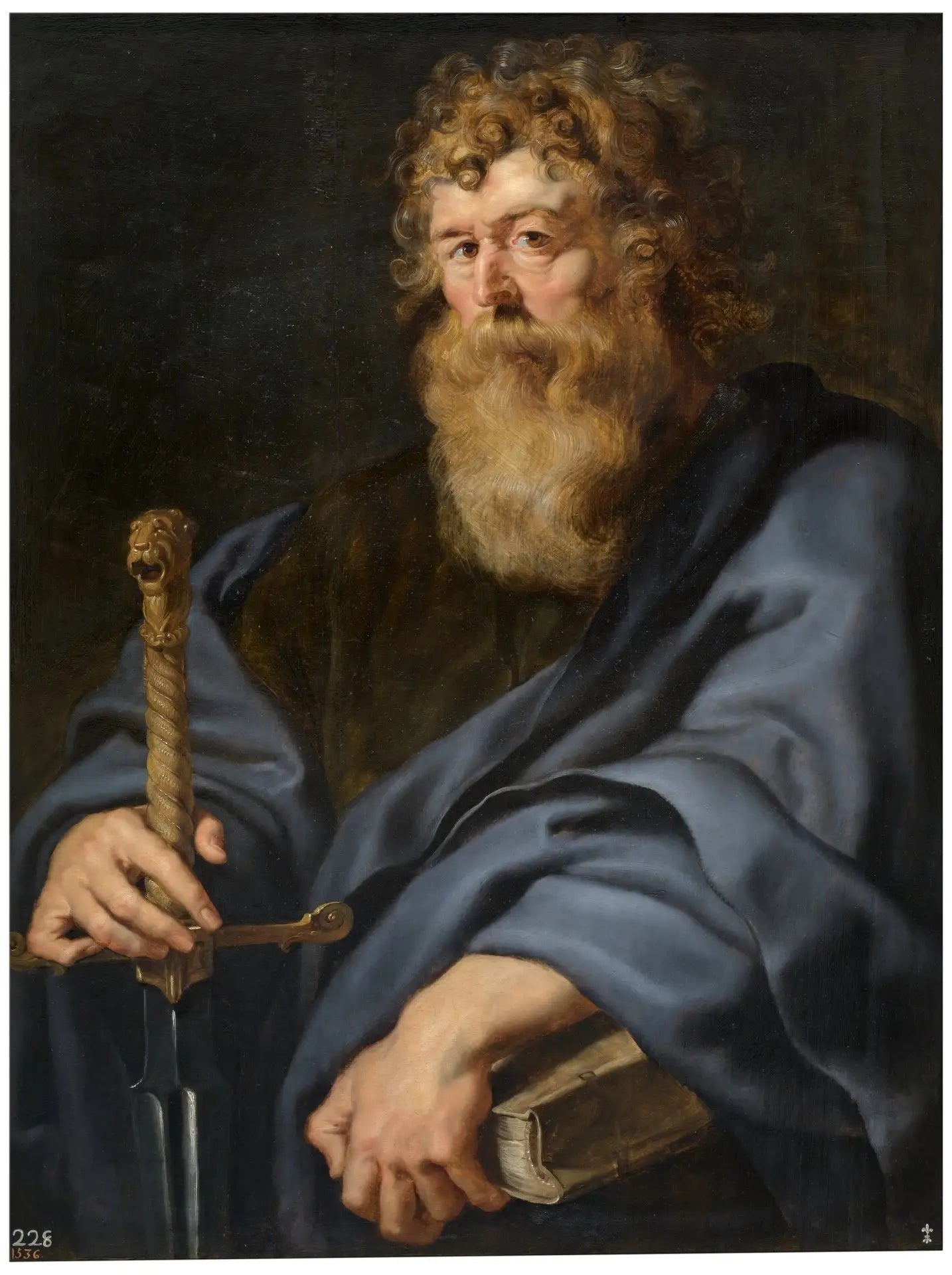 Saint Paul - Peter Paul Rubens image 1 copie peinte à la main à l’huile