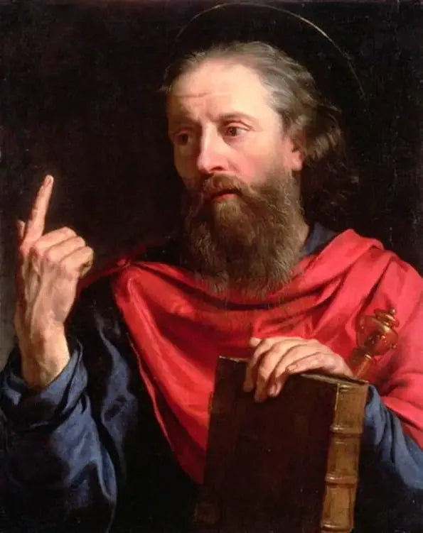 Saint Paul - Philippe de Champaigne image 1 copie peinte à la main à l’huile