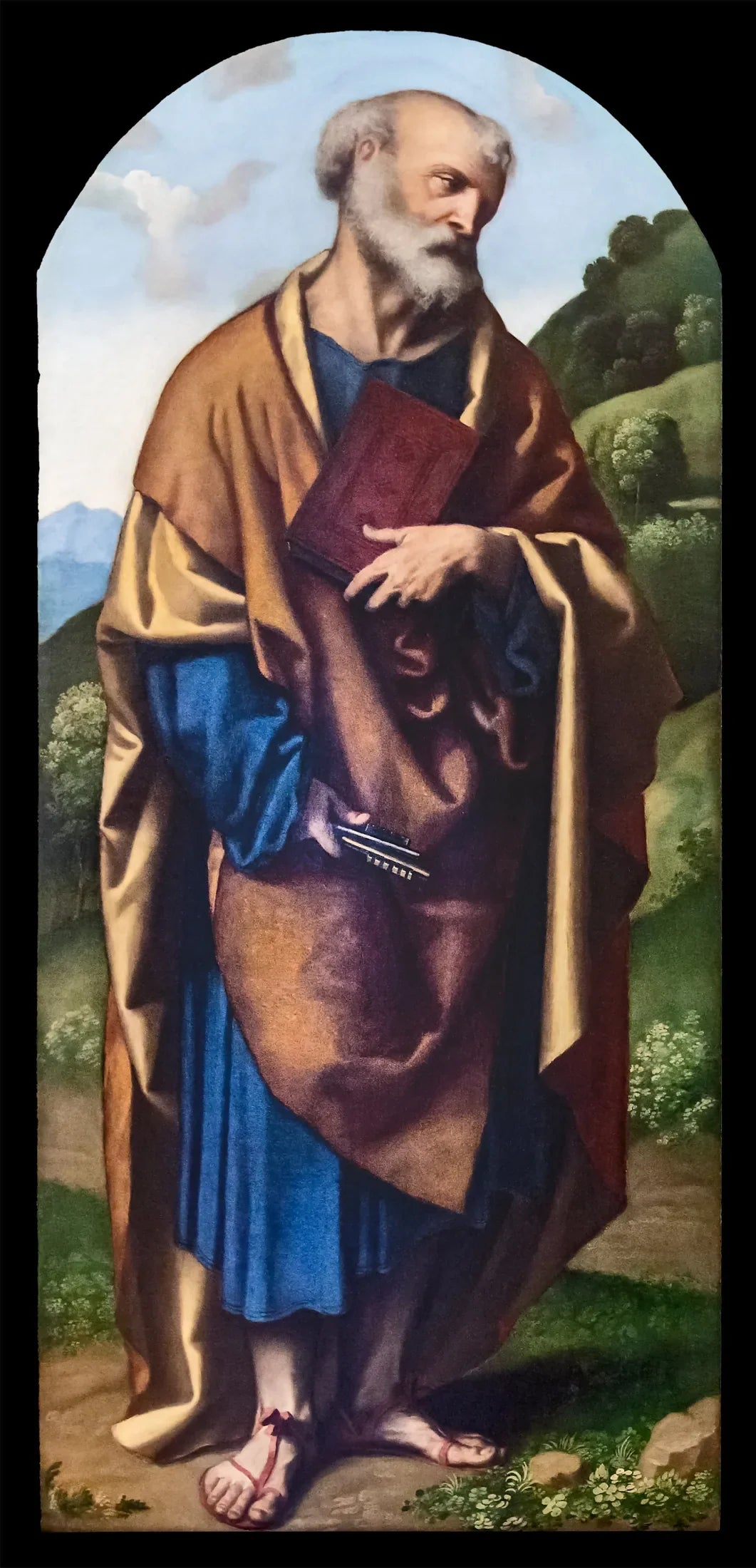 Saint-Pierre - Alessandro Bonvicino image 1 tableau peint à l’huile sur toile