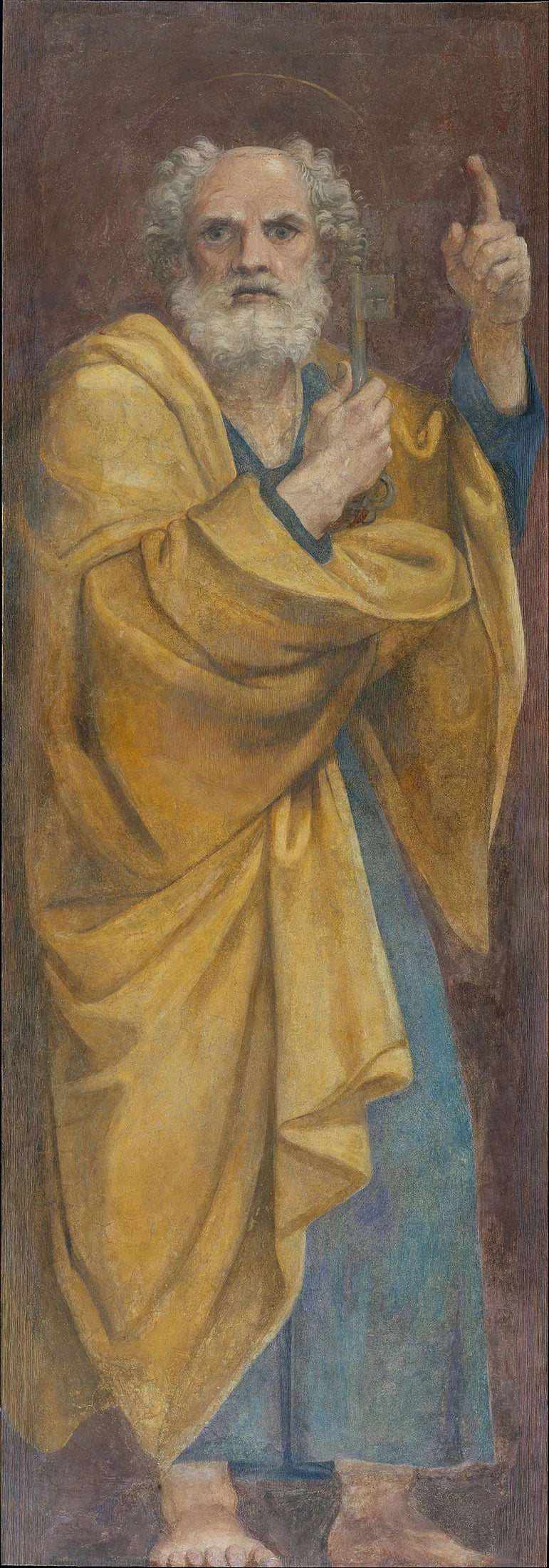 Saint Pierre - Annibale Carracci image 1 tableau peint à l’huile sur toile