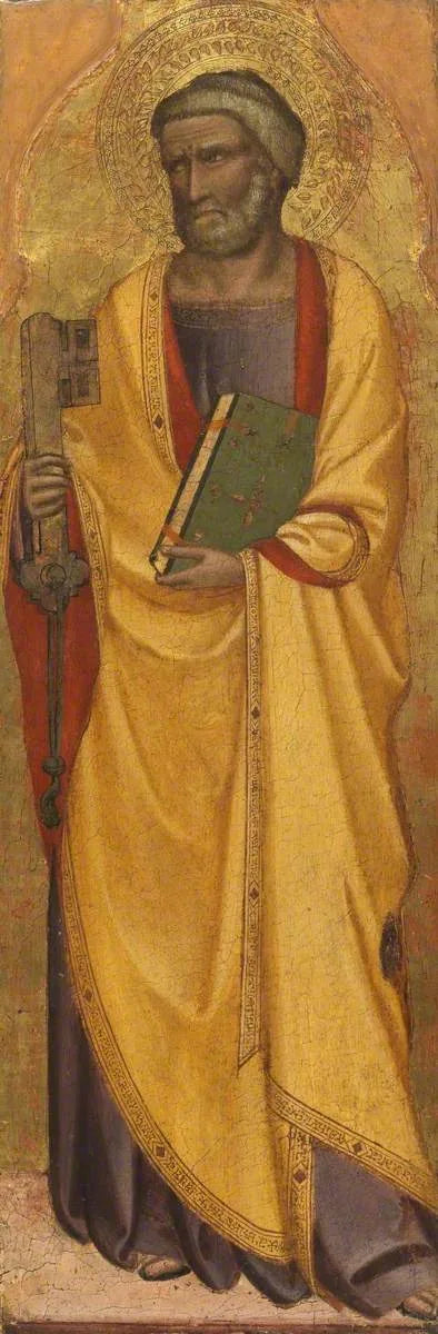 Saint Pierre - Bernardo Daddi image 1 copie de tableau peinte à la main