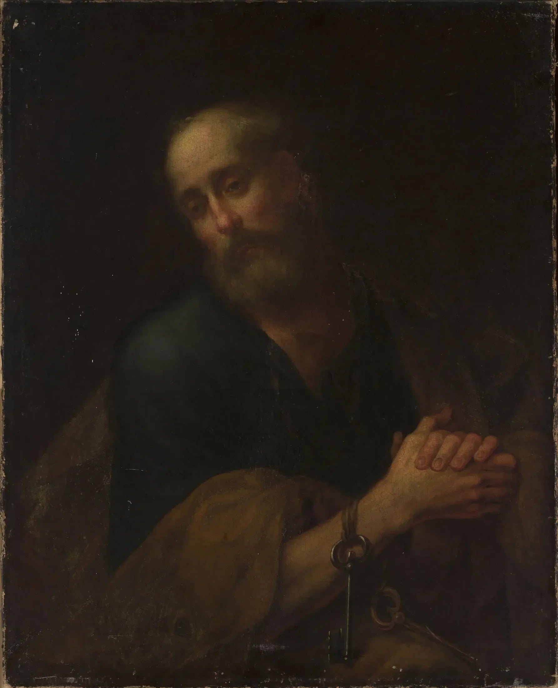 Saint-Pierre dans la prière. - Bartolomé Esteban Murillo image 1 tableau peint à l’huile sur toile