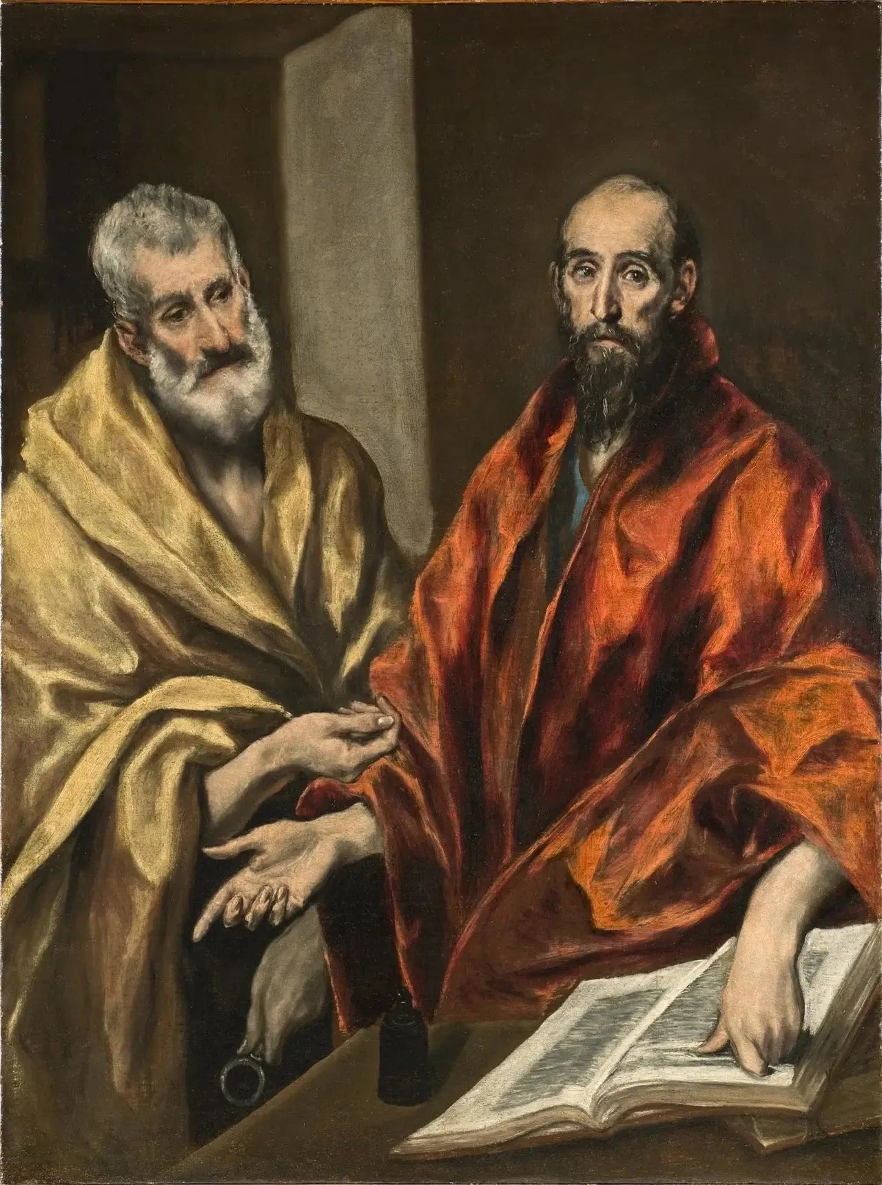 Saint Pierre et Saint Paul - El Greco image 1 reproduction artisanale de tableau