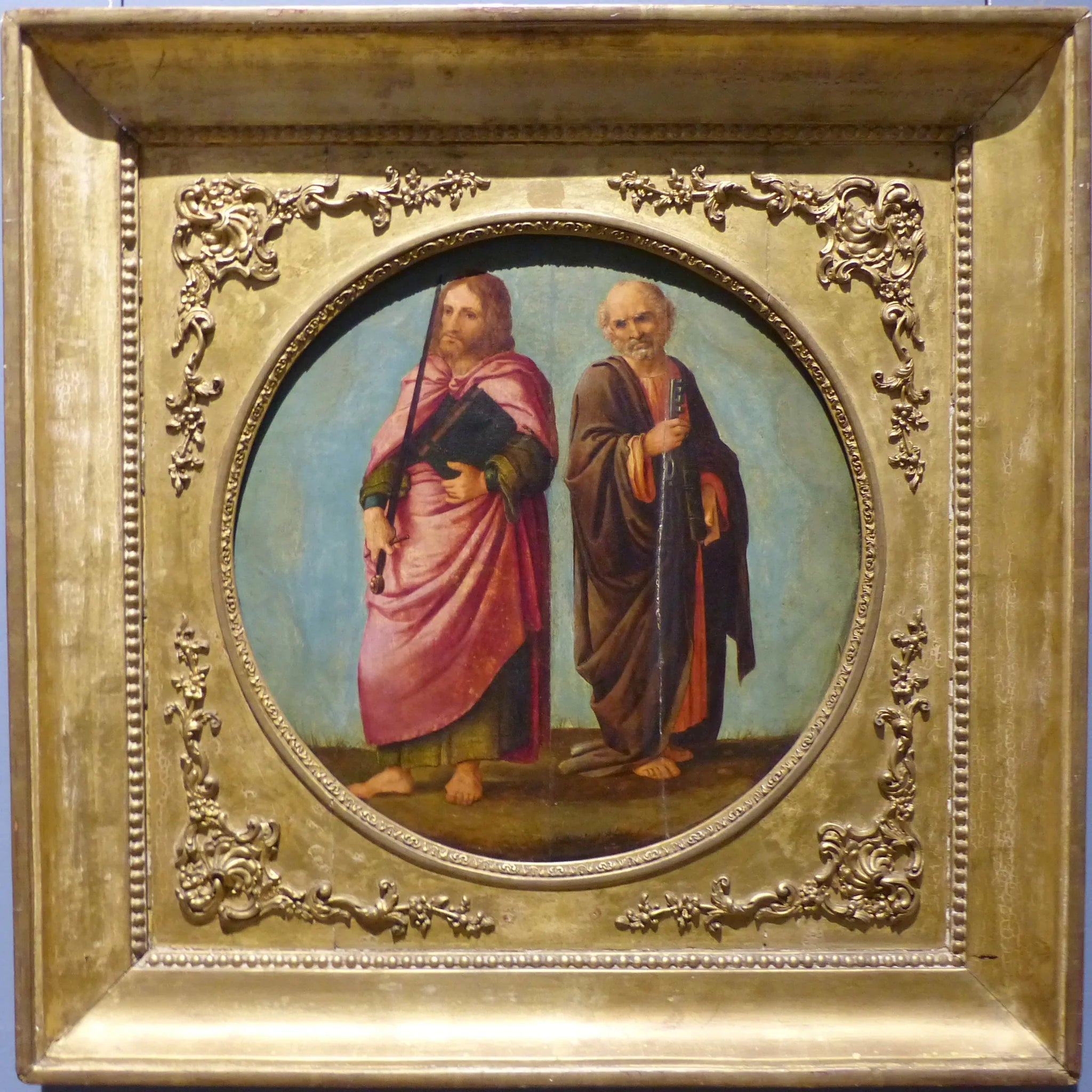 Saint Pierre et saint Paul - Hernando de los Llanos image 1 reproduction de peinture à l’huile