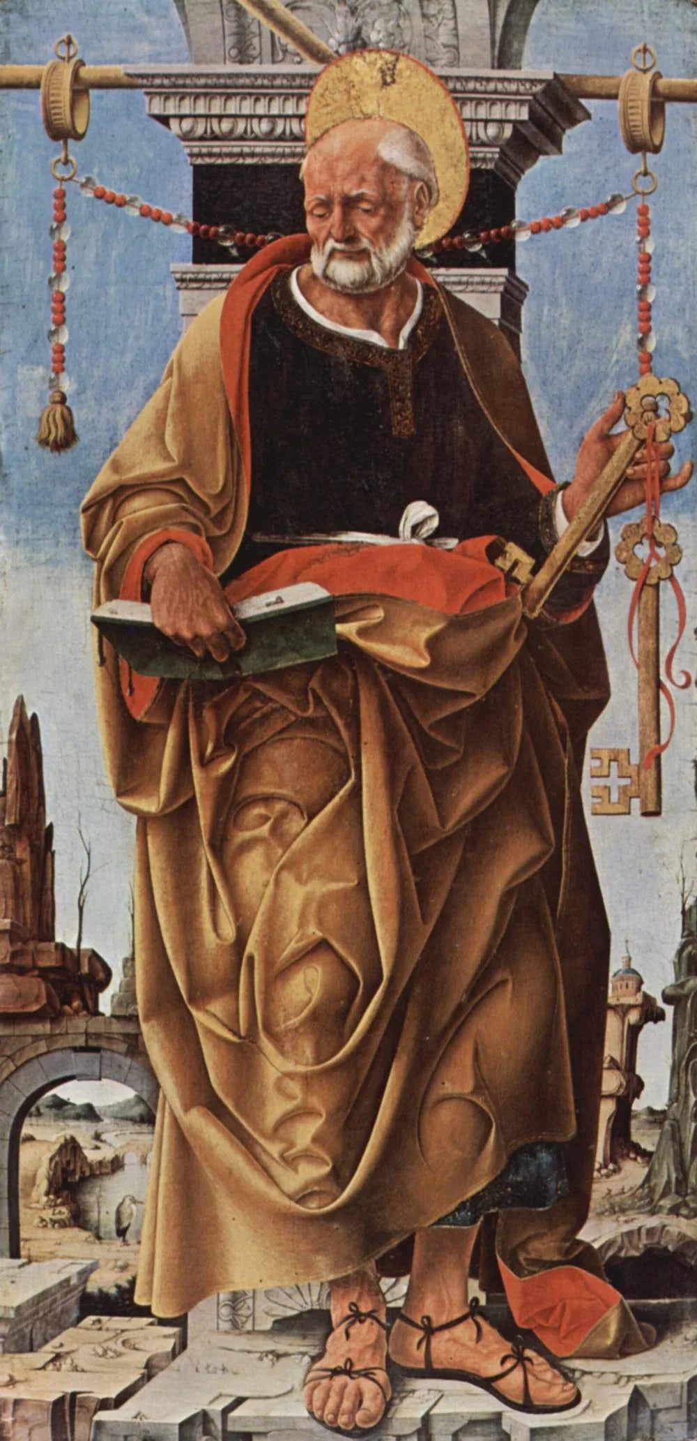 Saint Pierre - Francesco del Cossa image 1 reproduction artisanale de tableau