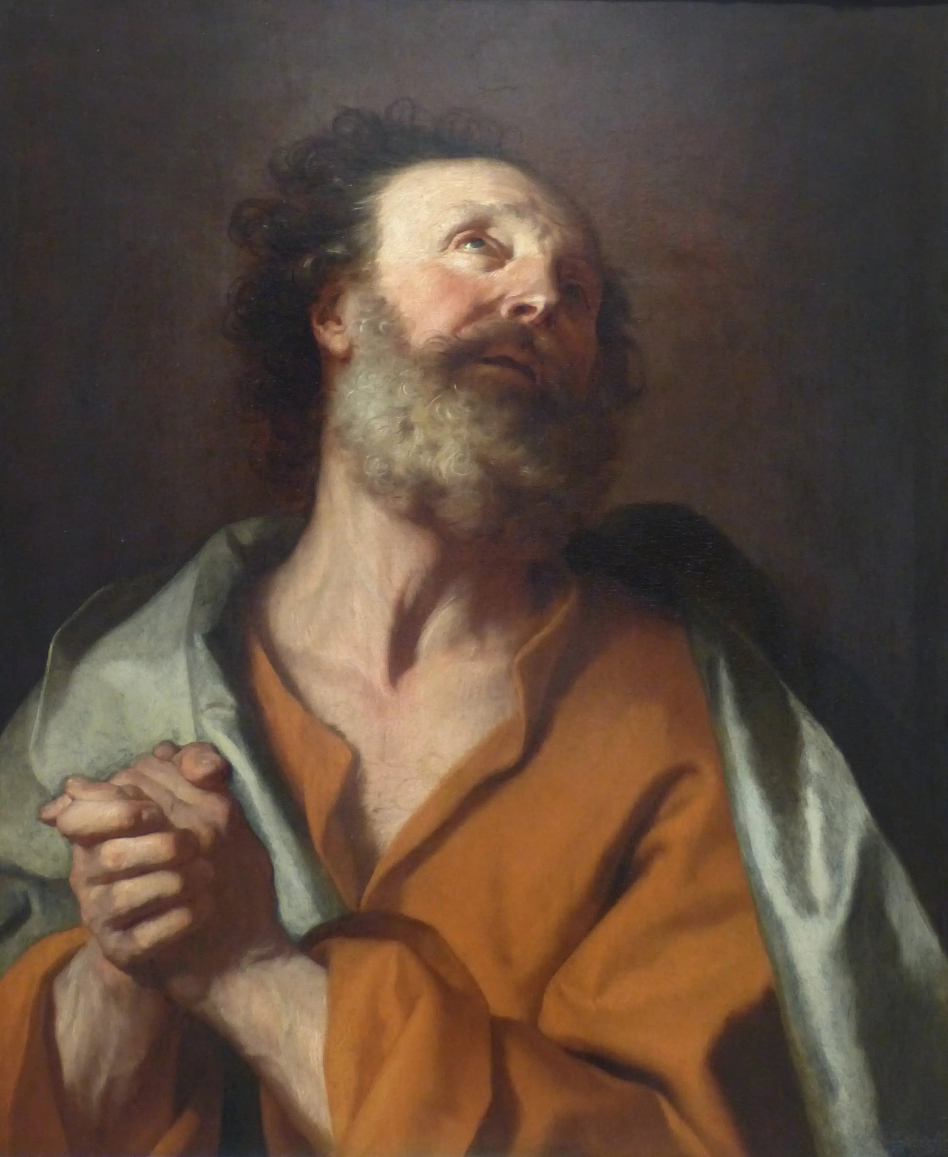 Saint-Pierre - Hyacinthe Rigaud image 1 copie de tableau peinte à la main