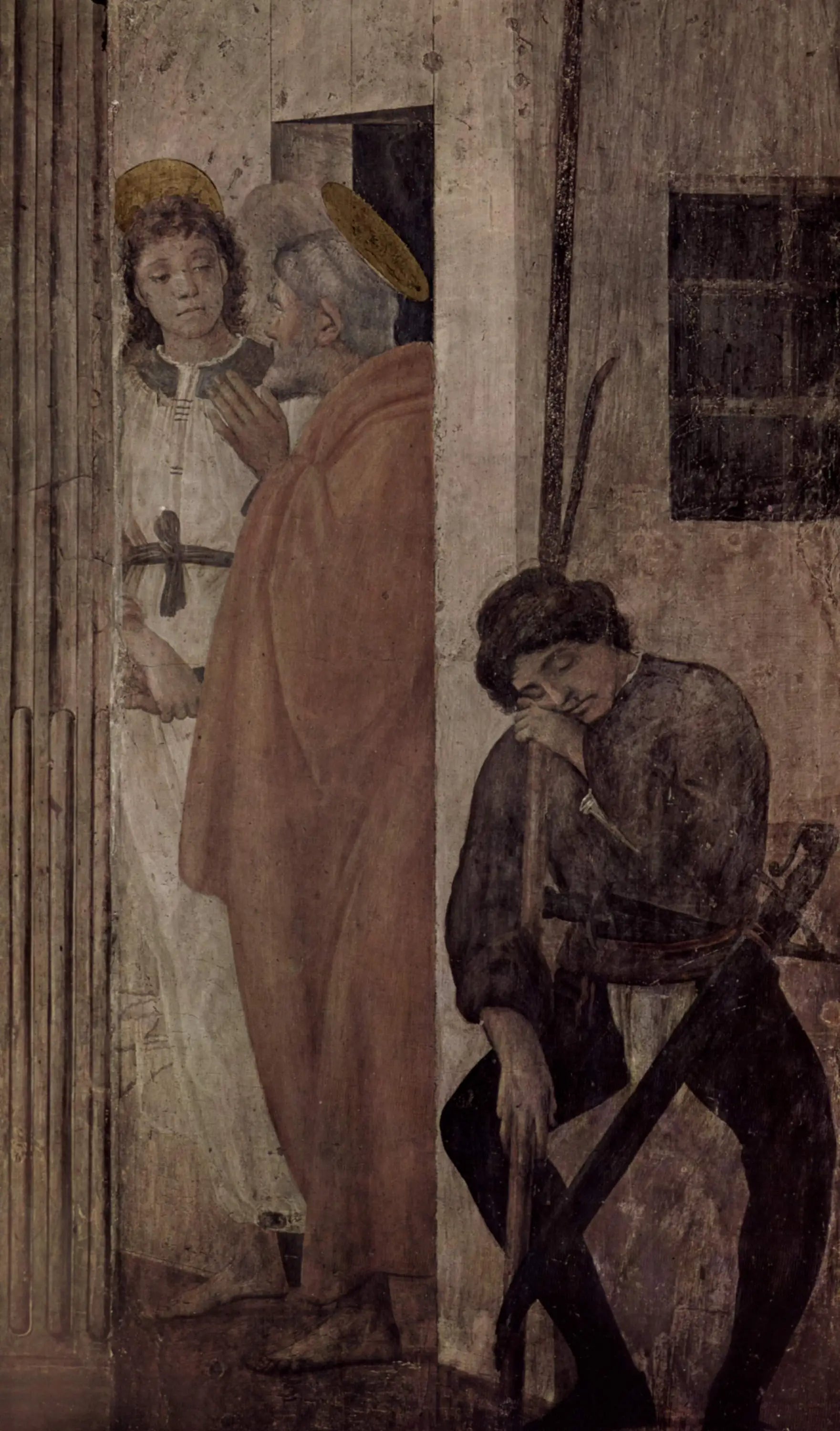 Saint Pierre libéré de prison - Filippino Lippi image 1 reproduction de peinture à l’huile