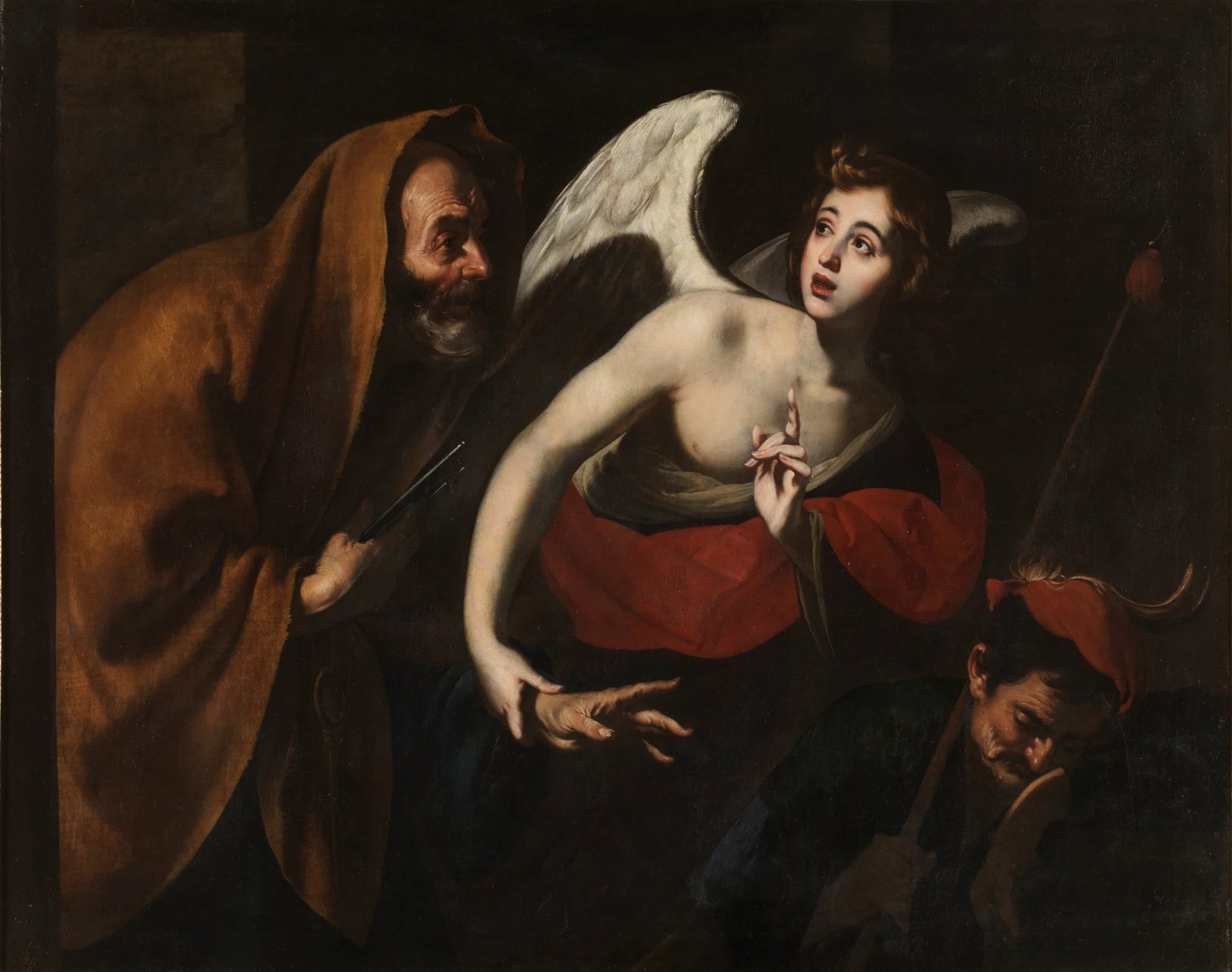 Saint Pierre libéré par un ange - Giuseppe Marullo
