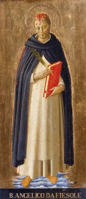 Saint Pierre Martyr - Fra Angelico image 1 reproduction d’œuvre d’art à l’huile