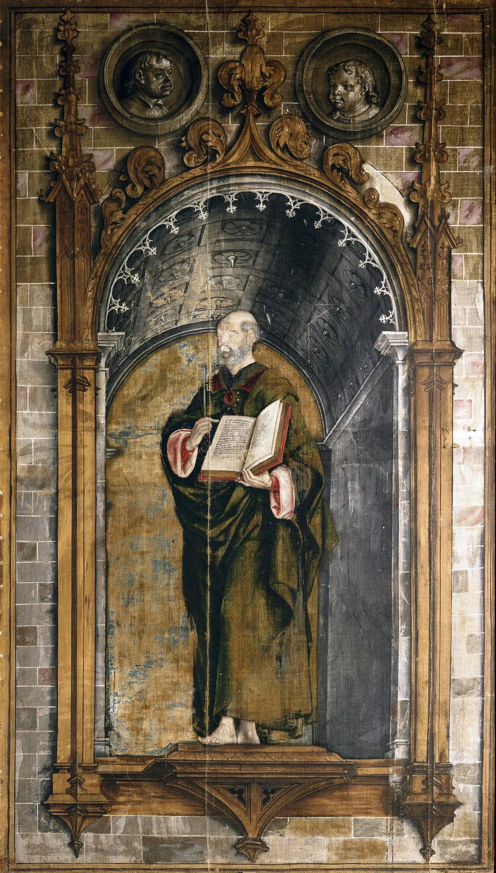 Saint Pierre - Pedro Berruguete image 1 reproduction artisanale de tableau