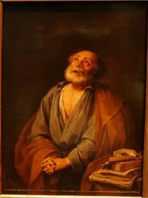 Saint Pierre pénitent - David Teniers le Jeune image 1 copie peinte à la main à l’huile
