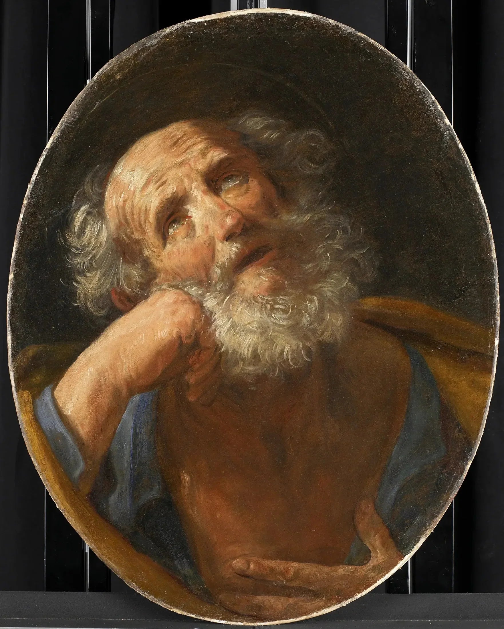 Saint Pierre pénitent - Guido Reni image 1 copie de tableau peinte à la main
