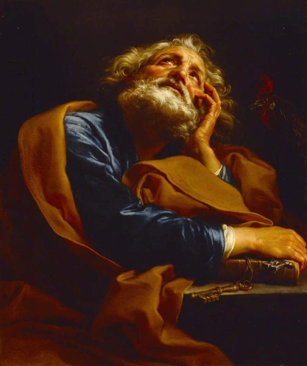 Saint Pierre - Pompeo Batoni image 1 tableau peint à l’huile sur toile