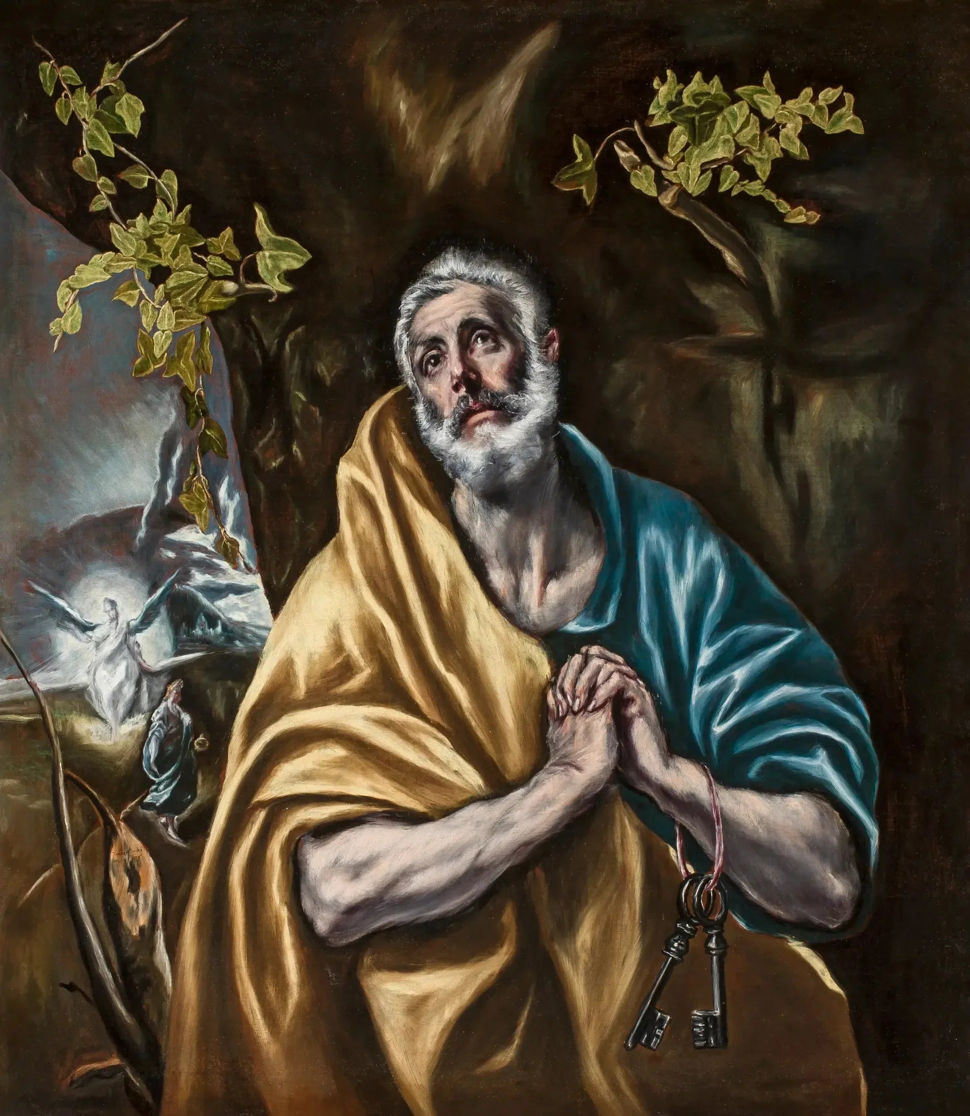 Saint Pierre repentant - El Greco image 1 tableau peint à l’huile sur toile