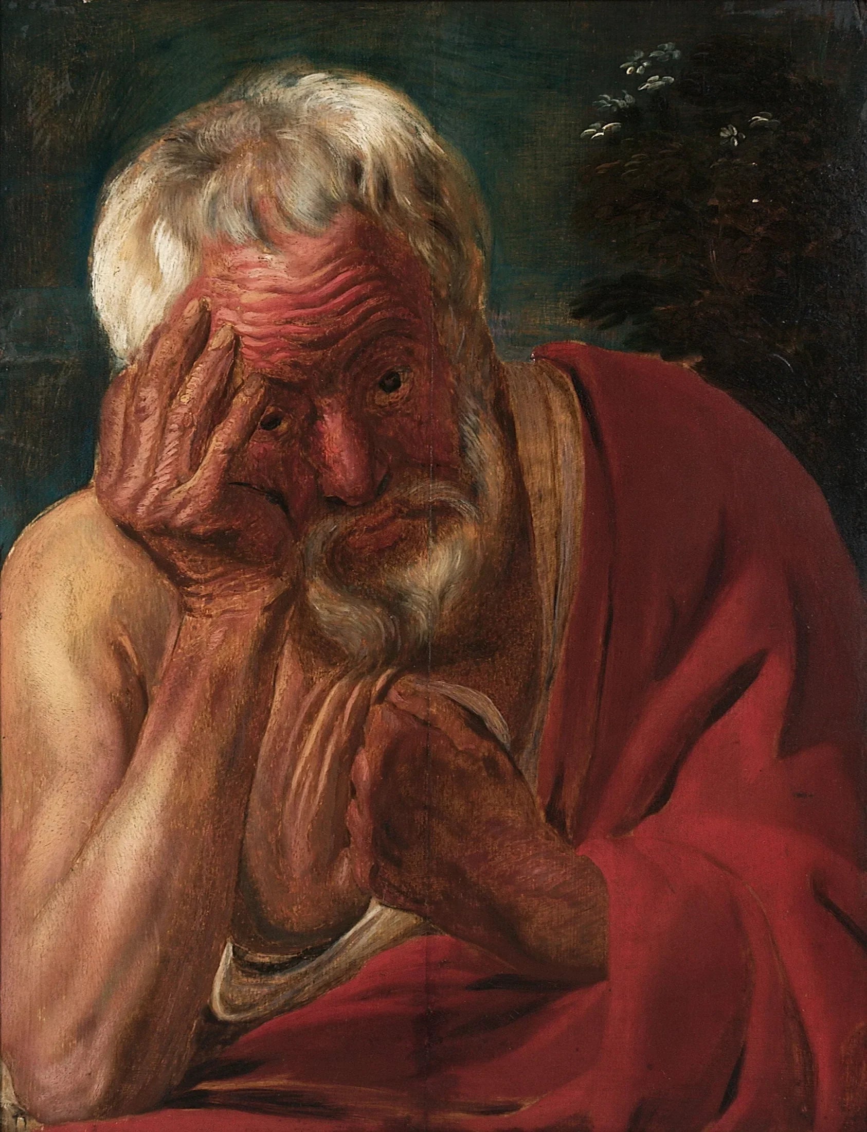 Saint Pierre Repentant - Jacob Jordaens image 1 reproduction de peinture à l’huile