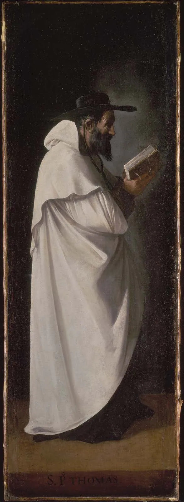 Saint Pierre Thomas - Francisco de Zurbarán image 1 reproduction d’œuvre d’art à l’huile