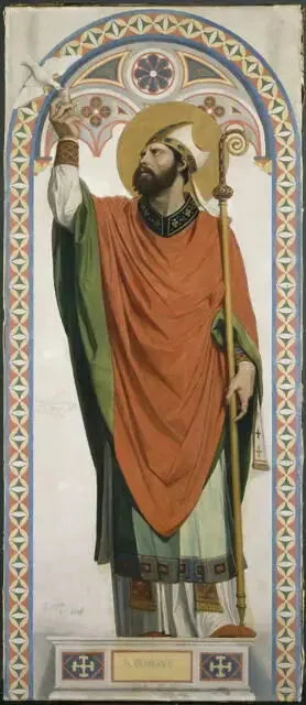 Saint Rémi, évêque de Reims - Jean-Auguste-Dominique Ingres image 1 reproduction réalisée par Alpha Reproduction