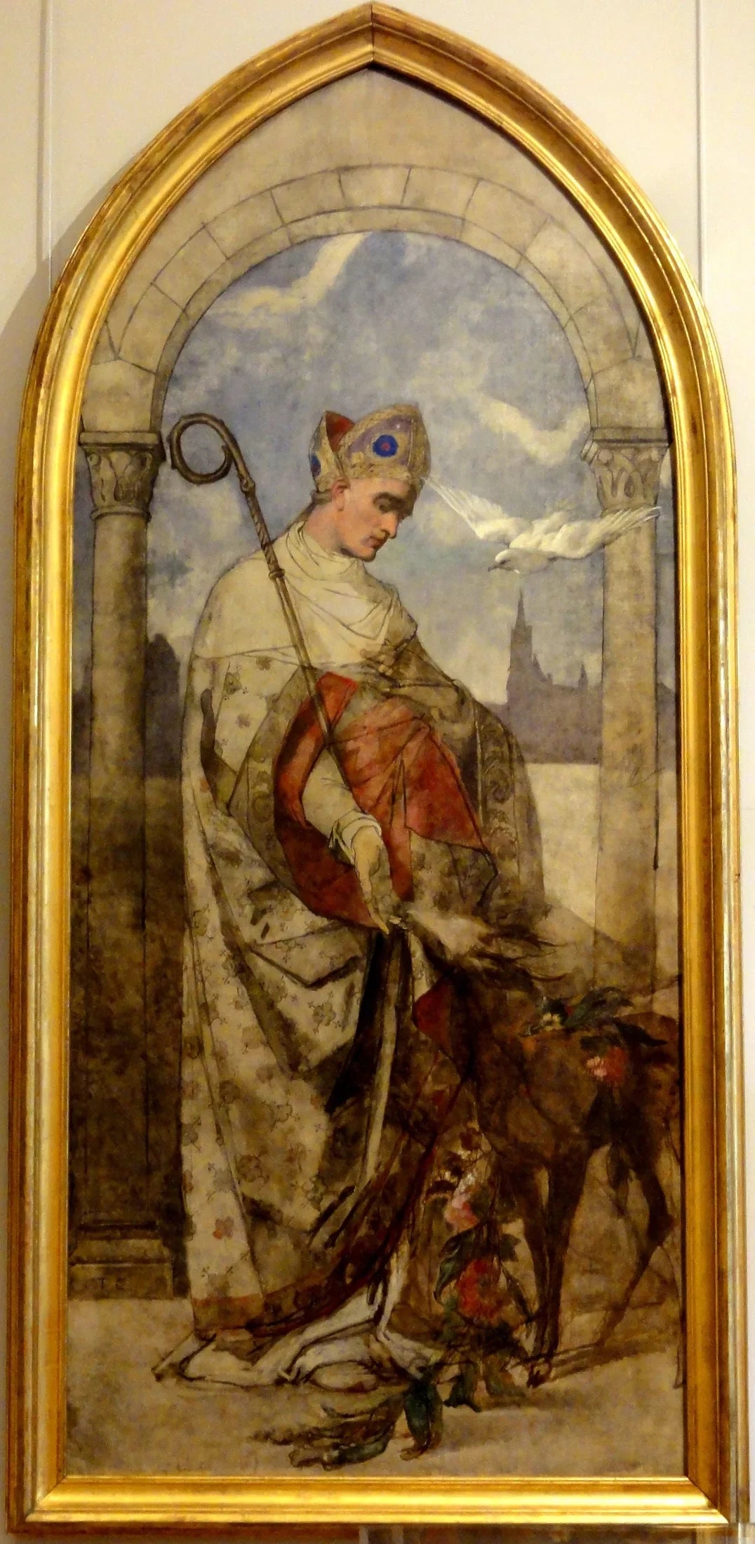 Saint Rieul - Thomas Couture image 1 copie de tableau peinte à la main