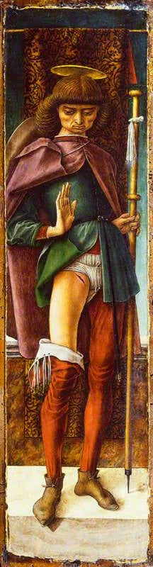 Saint Roch - Carlo Crivelli image 1 reproduction artisanale de tableau