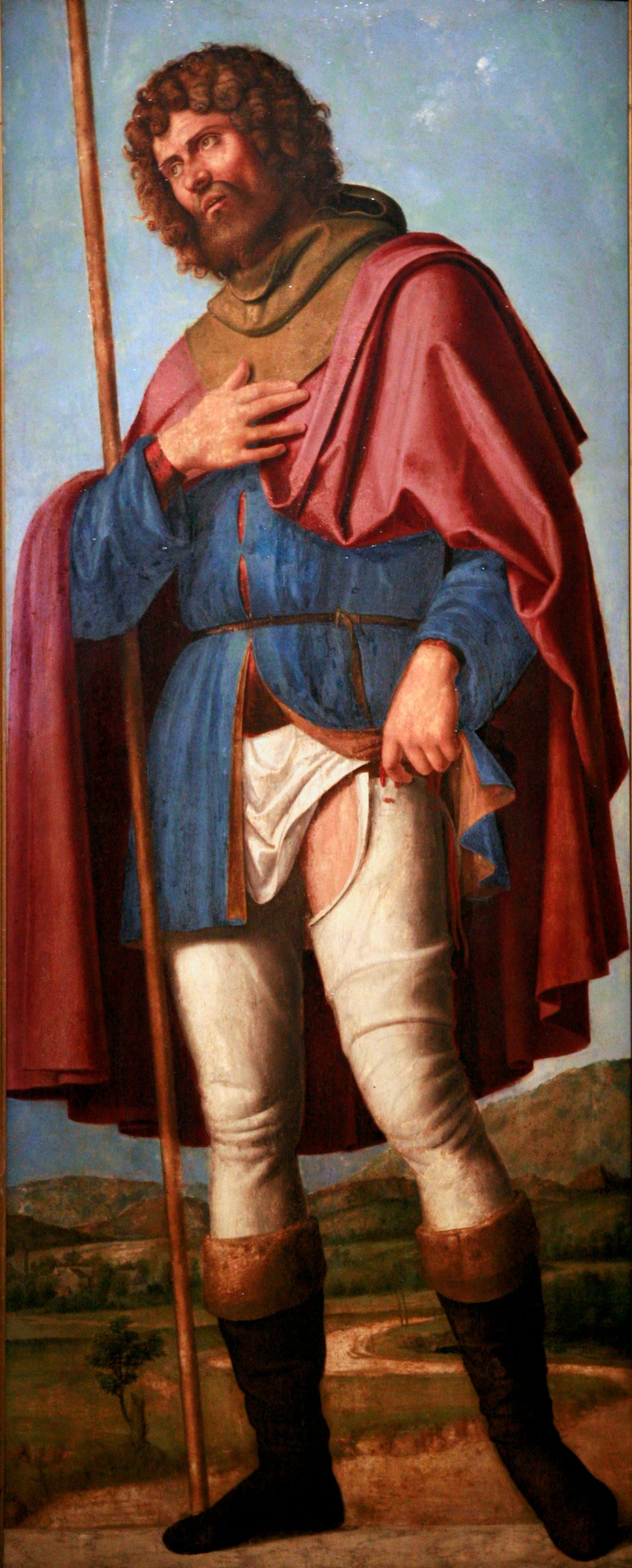 Saint Roch - Cima da Conegliano image 1 reproduction de peinture à l’huile