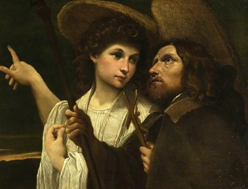 Saint Roch et l'Ange - Annibale Carracci image 1 reproduction de peinture à l’huile