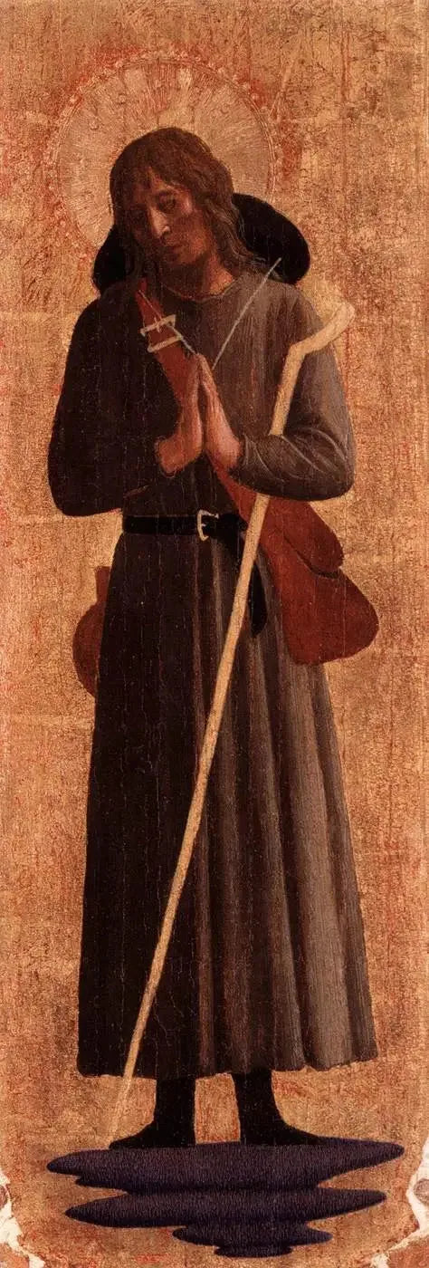 Saint Roch - Fra Angelico image 1 tableau peint à l’huile sur toile