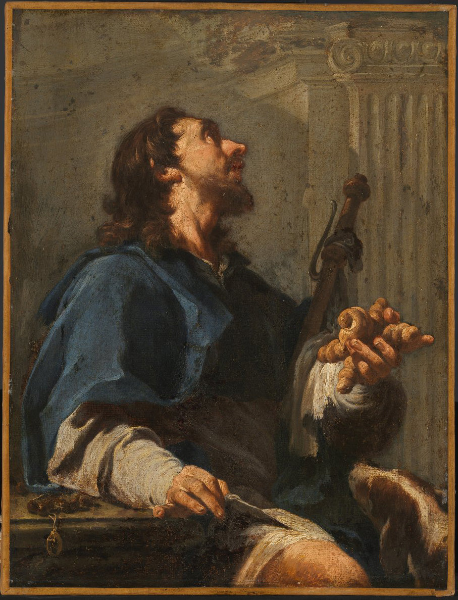 Saint Roch - Giovanni Battista Pittoni image 1 copie de tableau peinte à la main