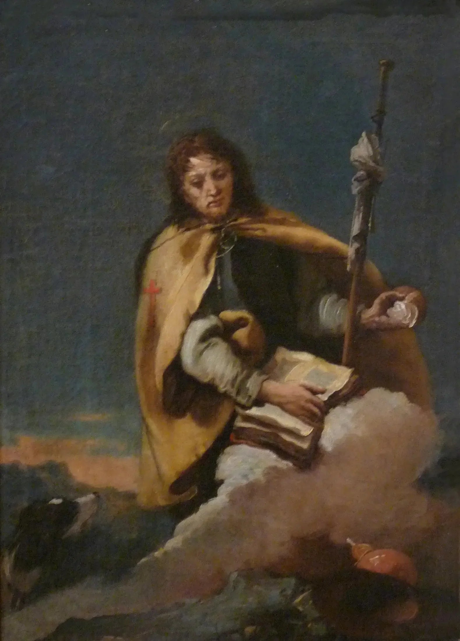 Saint Roch - Giovanni Battista Tiepolo image 1 copie peinte à la main à l’huile