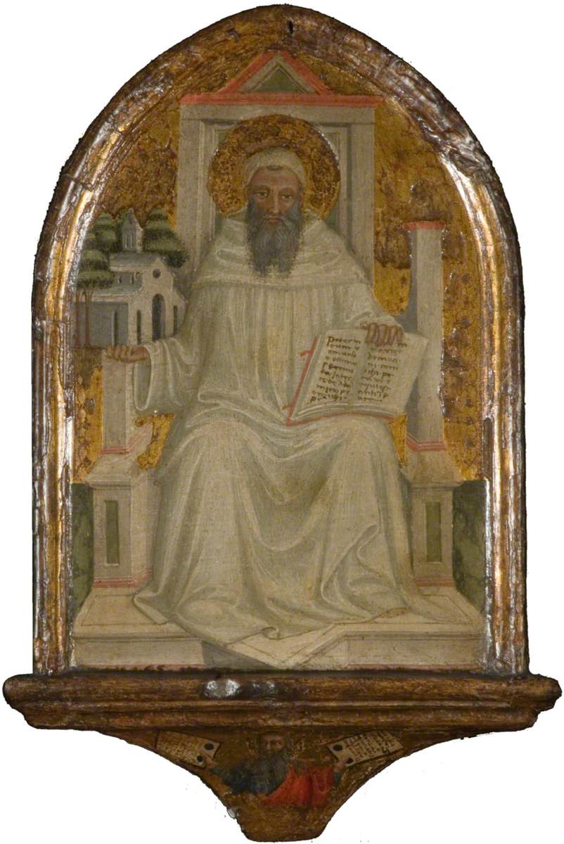 Saint Romuald - Bicci di Lorenzo image 1 copie peinte à la main à l’huile