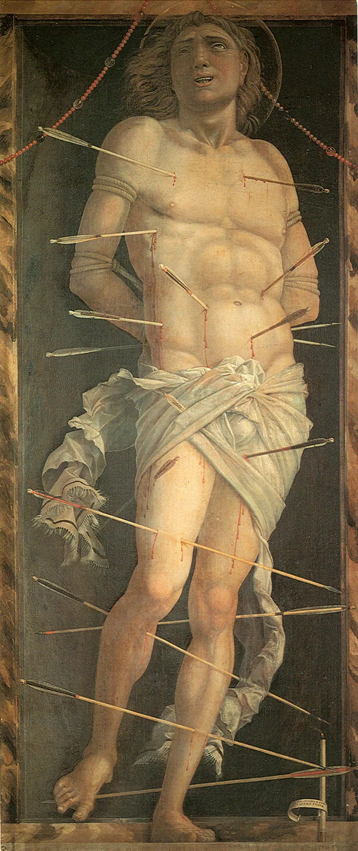 Saint Sébastien - Andrea Mantegna image 1 reproduction de peinture à l’huile