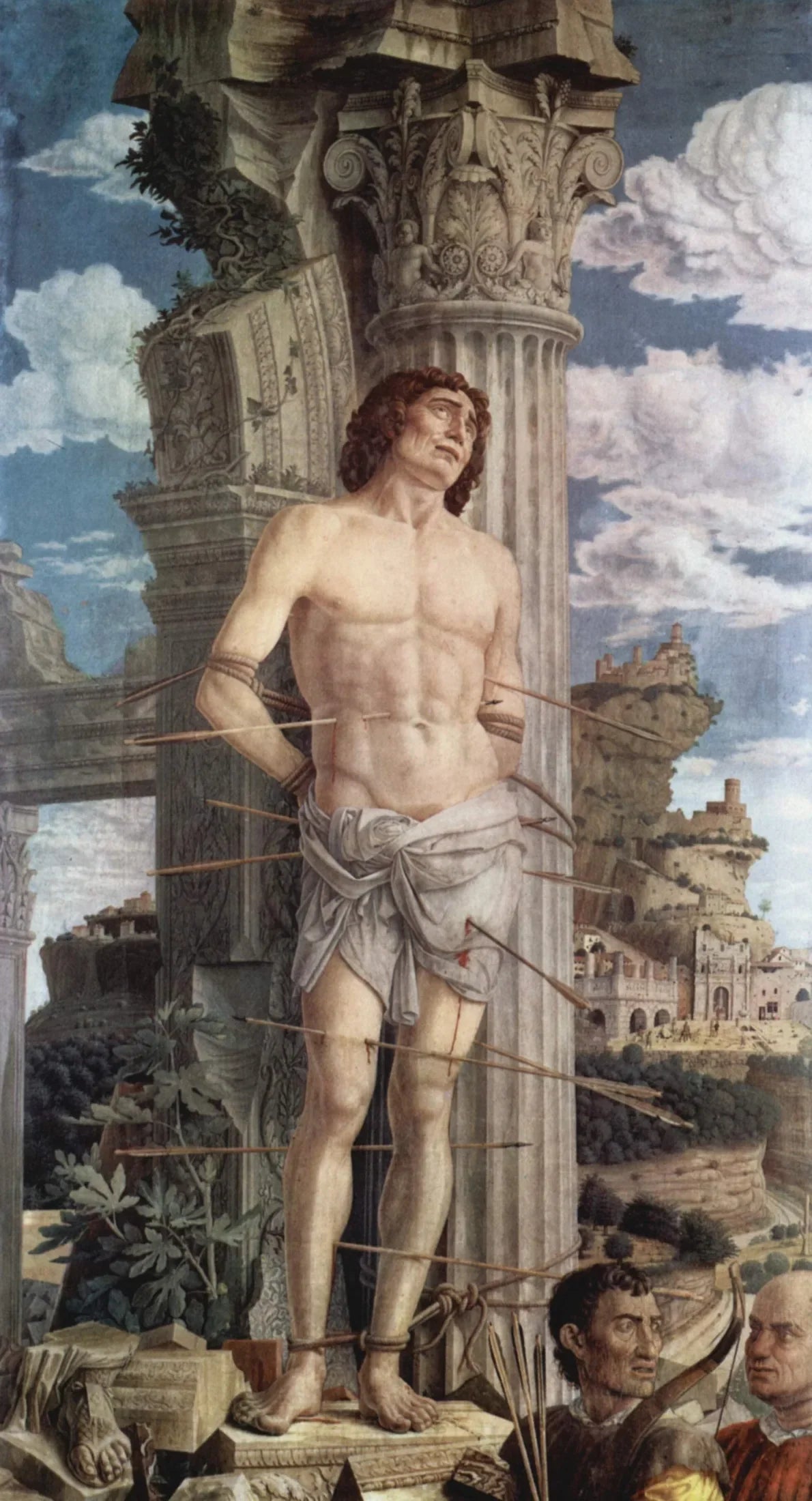Saint Sébastien - Andrea Mantegna image 1 reproduction artisanale de tableau