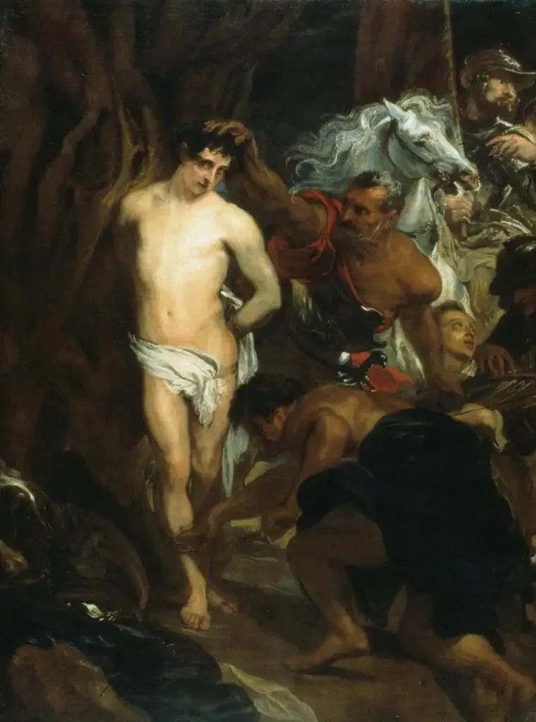 Saint Sébastien - Antoine van Dyck image 1 reproduction artisanale de tableau