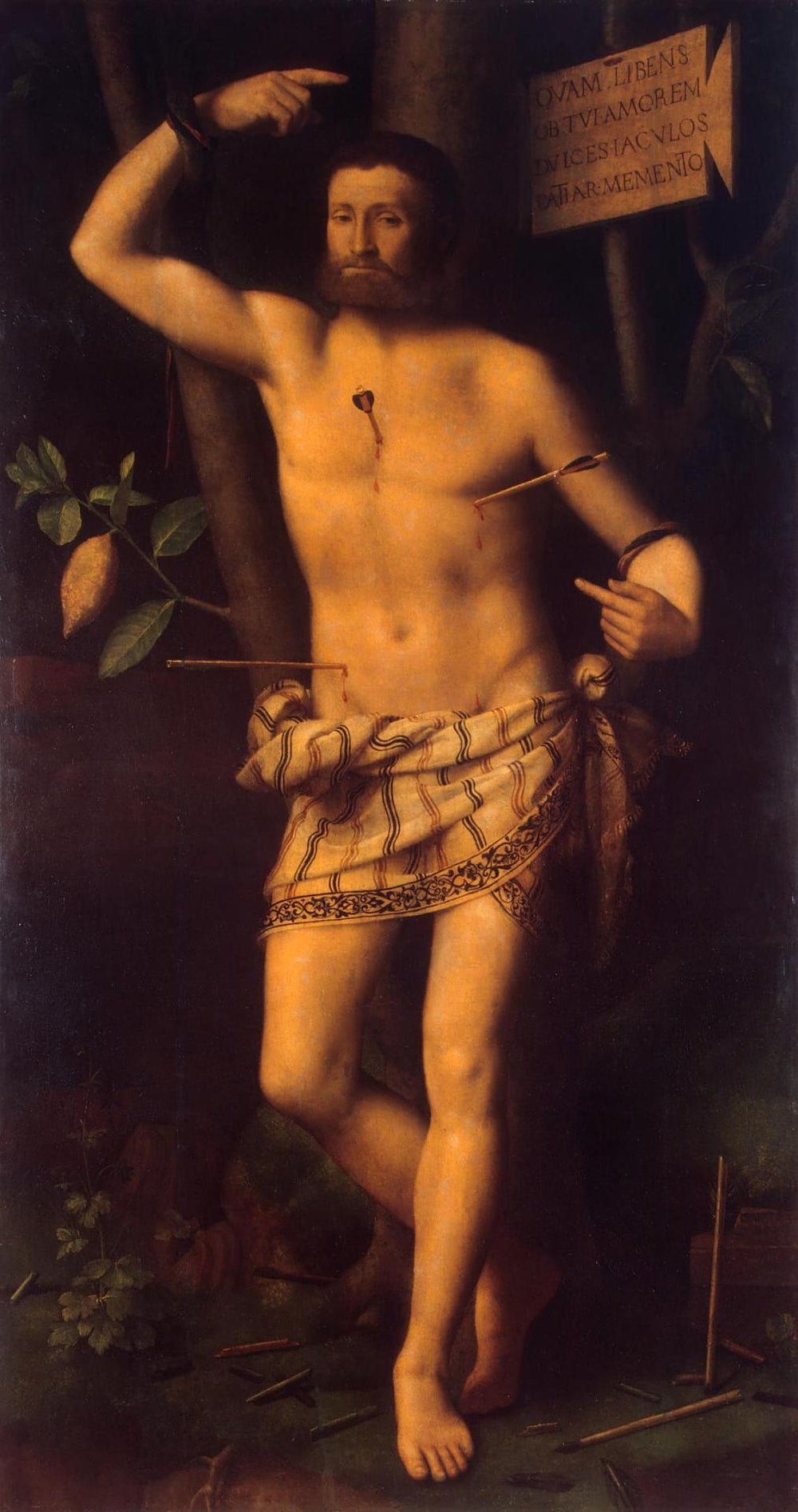 Saint Sébastien - Bernardino Luini - Alpha Reproduction