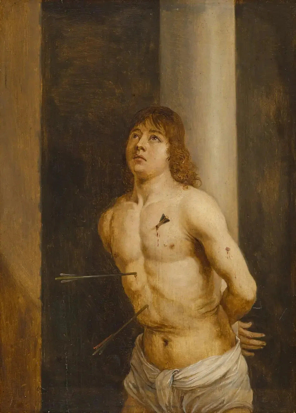 Saint Sébastien - David Teniers le Jeune image 1 tableau peint à l’huile sur toile