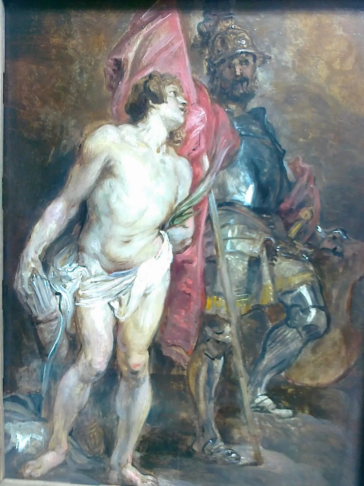 Saint Sébastien et Saint Georges - Peter Paul Rubens image 1 reproduction de peinture à l’huile