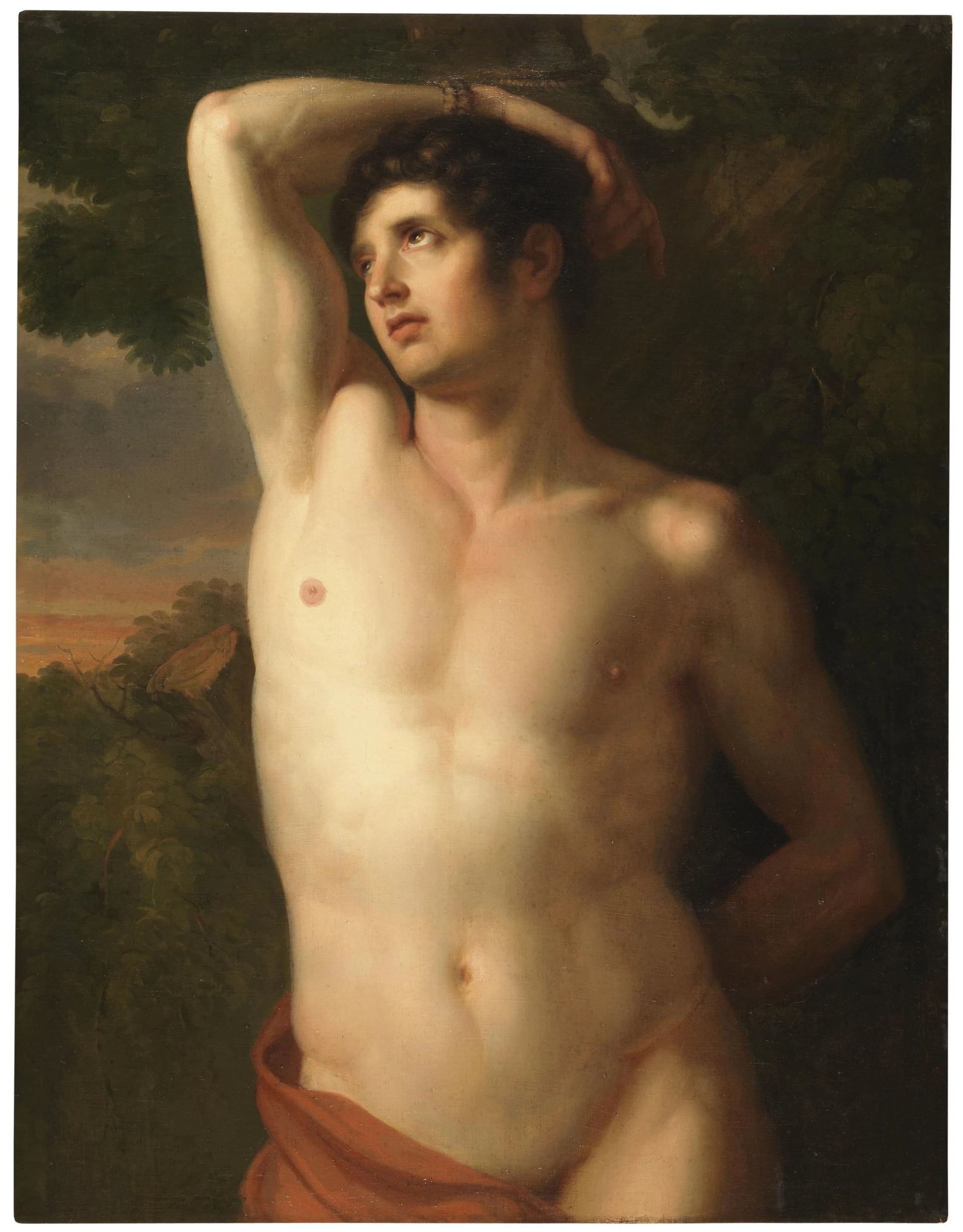 Saint Sébastien - Gottlieb Schick
