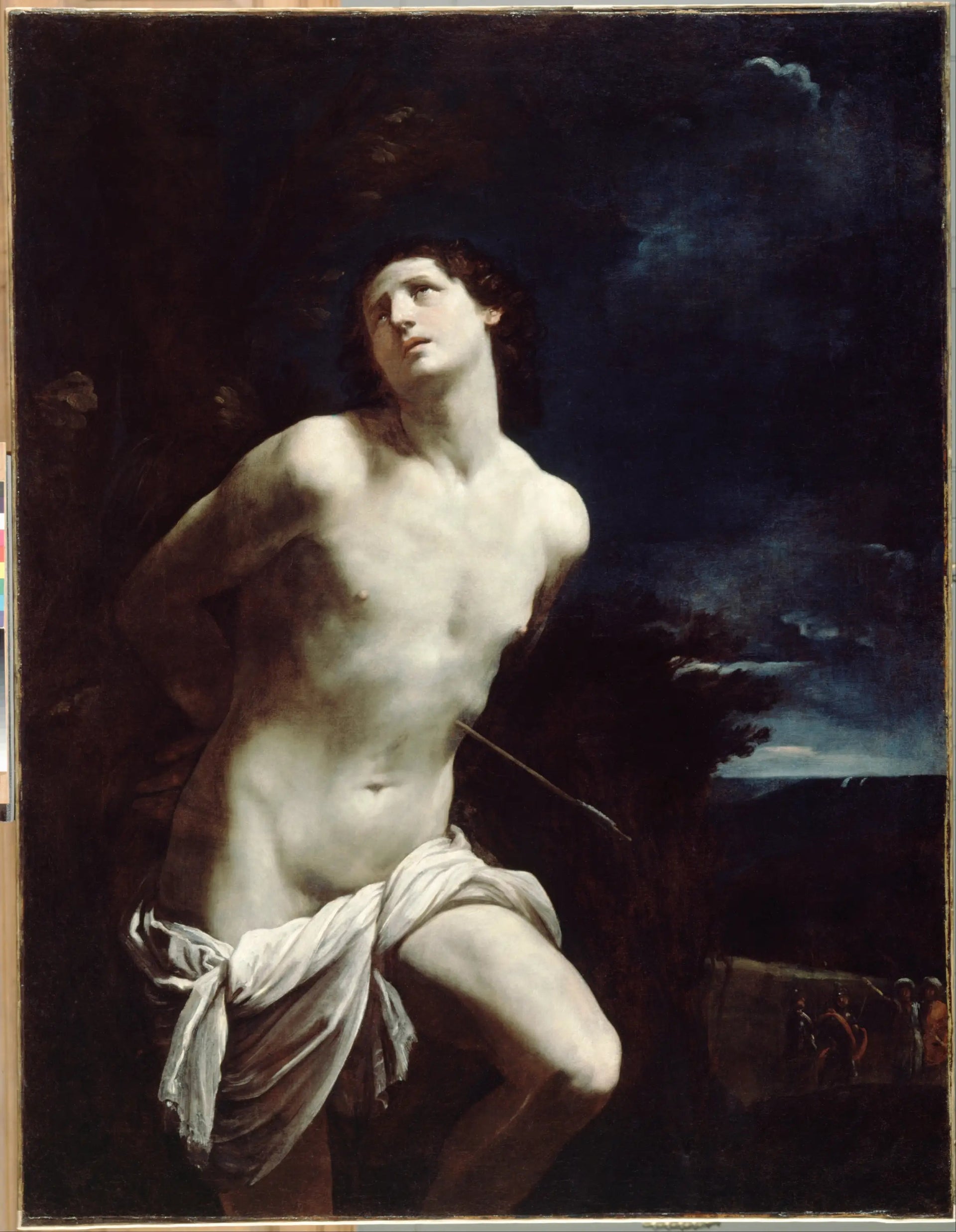 Saint Sébastien - Guido Reni image 1 copie peinte à la main à l’huile